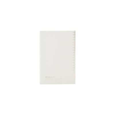 Soft anteckningsbok prickat A5, grå