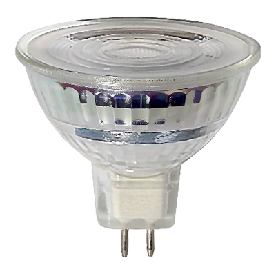 LED-lampa GU5,3 MR16 spotlight, transparent
