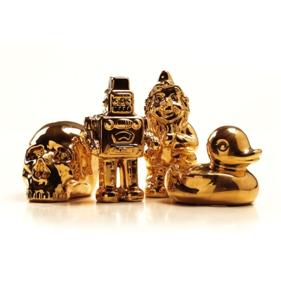 Goldies Robot skulptur