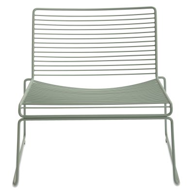 Hee Lounge Chair armégrön