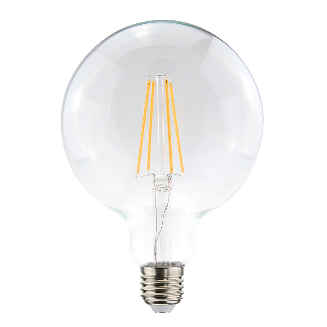 LED Decor Filament Glob 125mm 2200K 3W E27 300lm Dimbar Klar