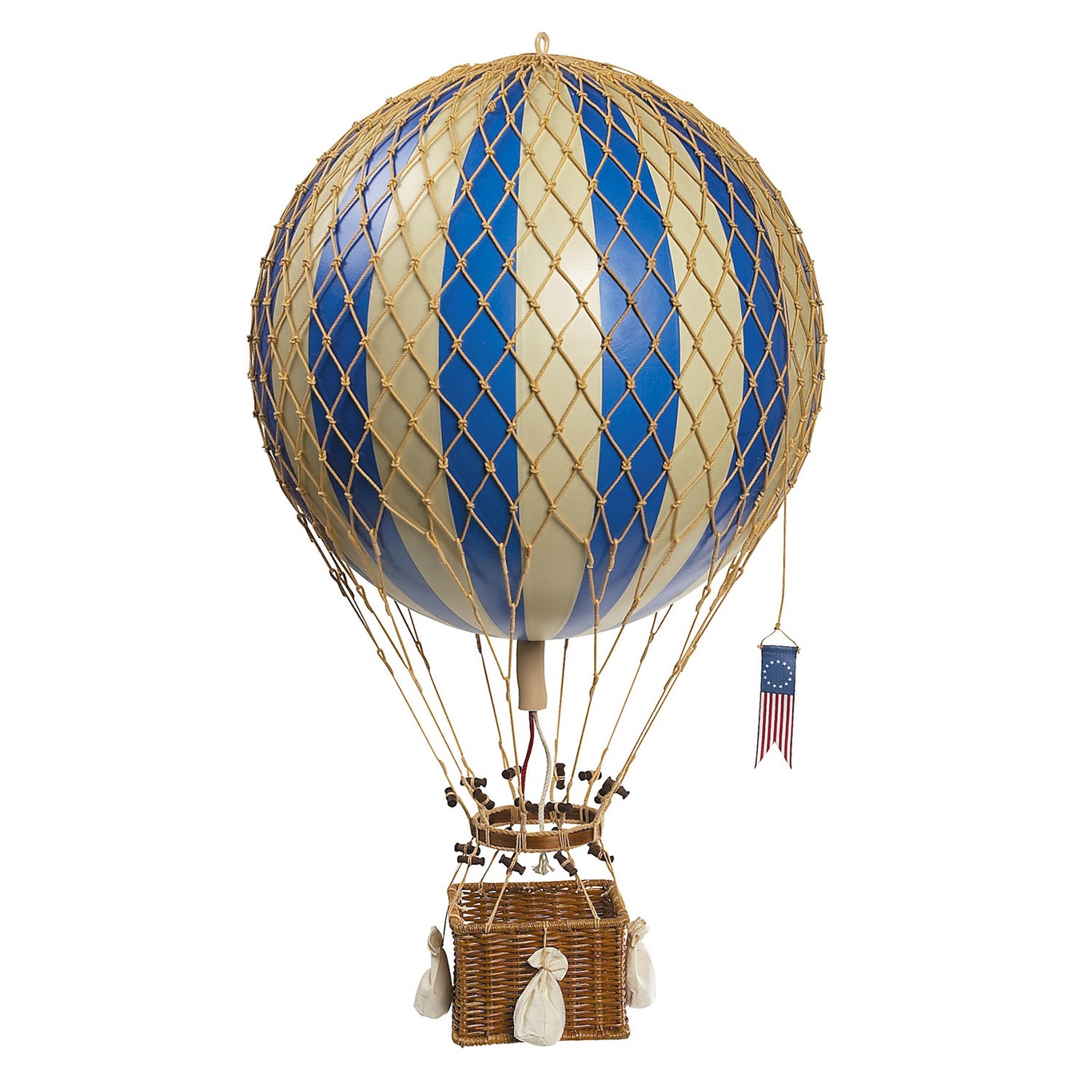 Royal Aero Luftballong 32x56 cm, Blå