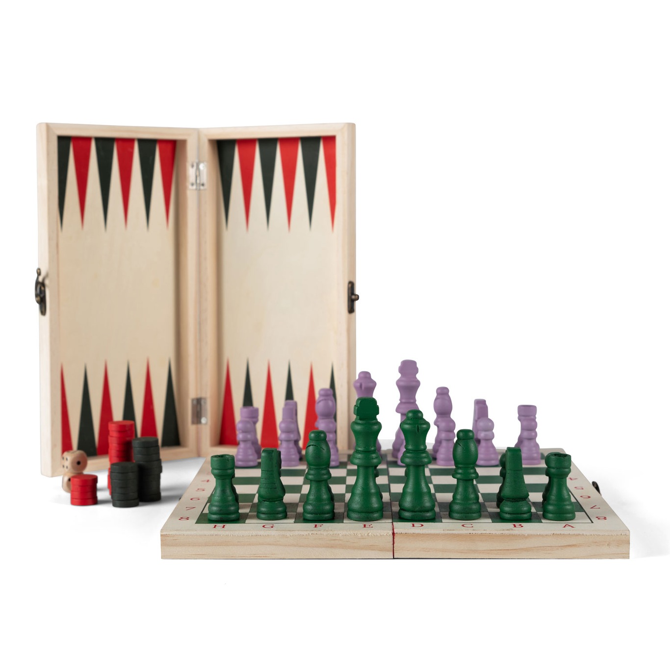 Chess/ Backgammon Beth Spel 29x29 cm