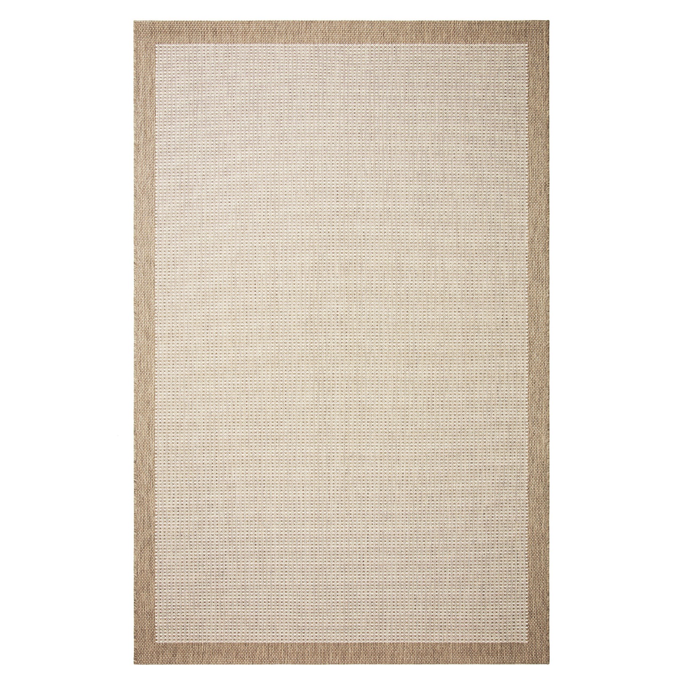 Bahar Utomhusmatta Beige/Off-white, 170x240 cm