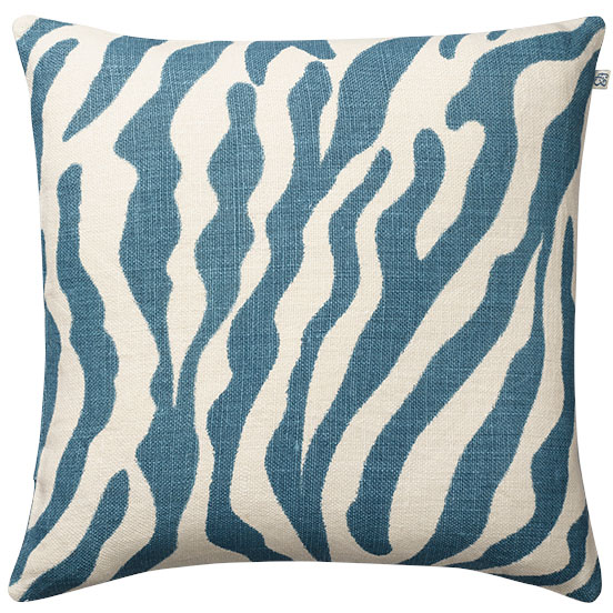Zebra Kuddfodral 50x50 cm, Heaven Blue