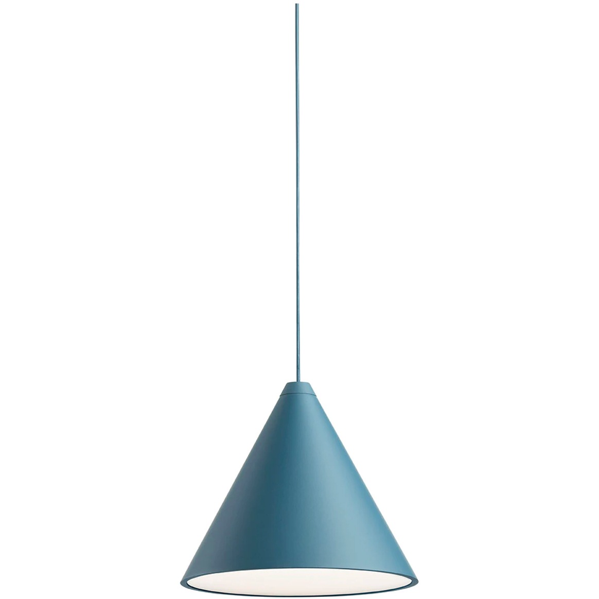 String Light Cone Pendel 12M Dimbar Med Soft Touch, Blå