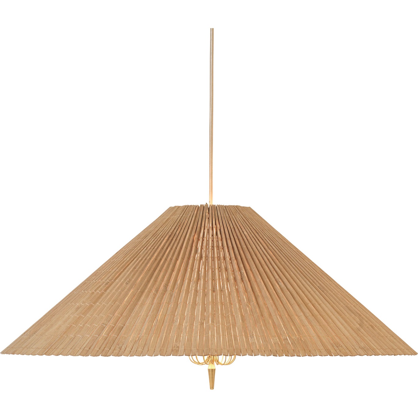 1972 Pendel Bambu, Ø60 cm
