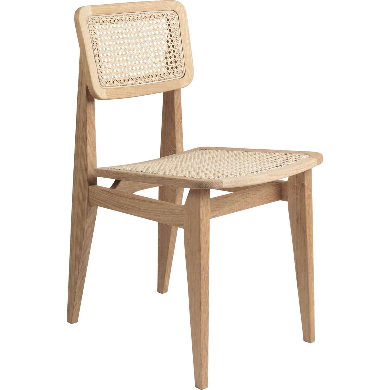 C-Chair Dining Chair,Oiled oak/Cane