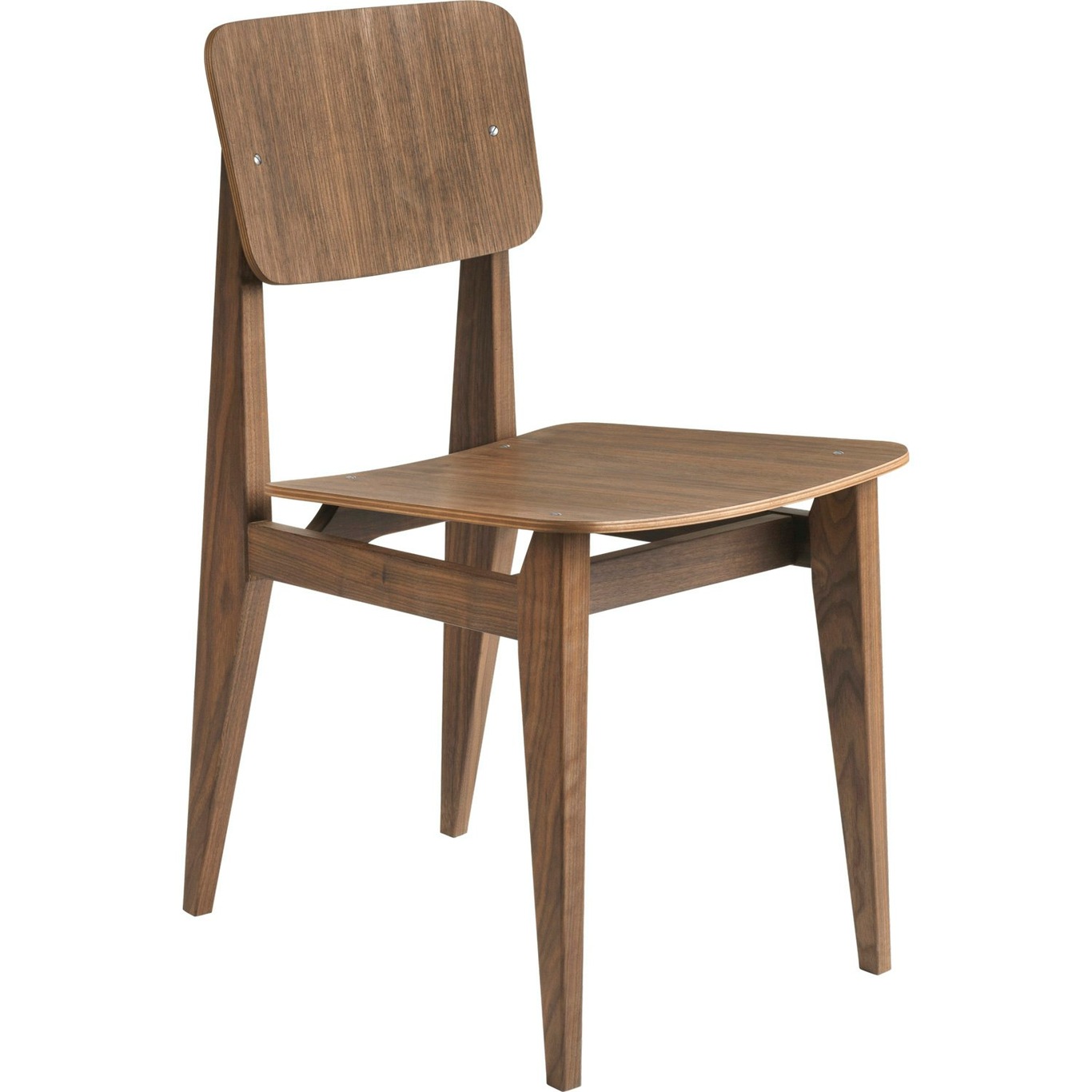 C-Chair Stol, Oljad Valnöt / Valnötsfanér