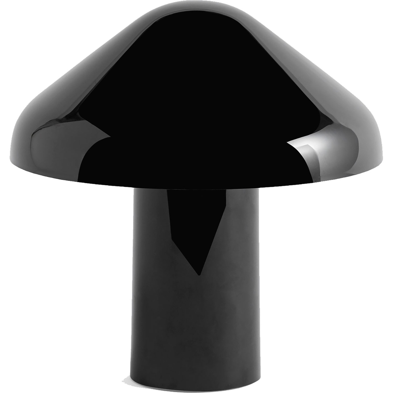 Pao Bordslampa portabel, Soft Black