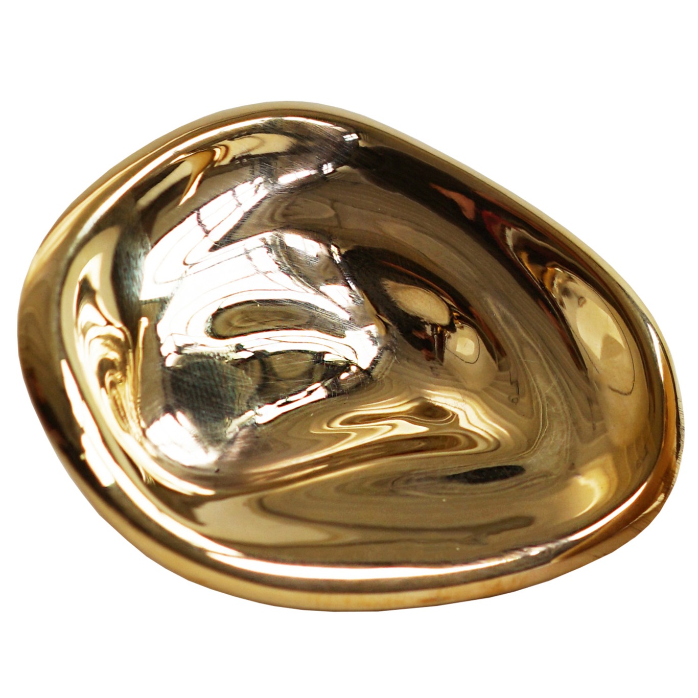Ripple Knob Väggkrok 8 cm, Guld