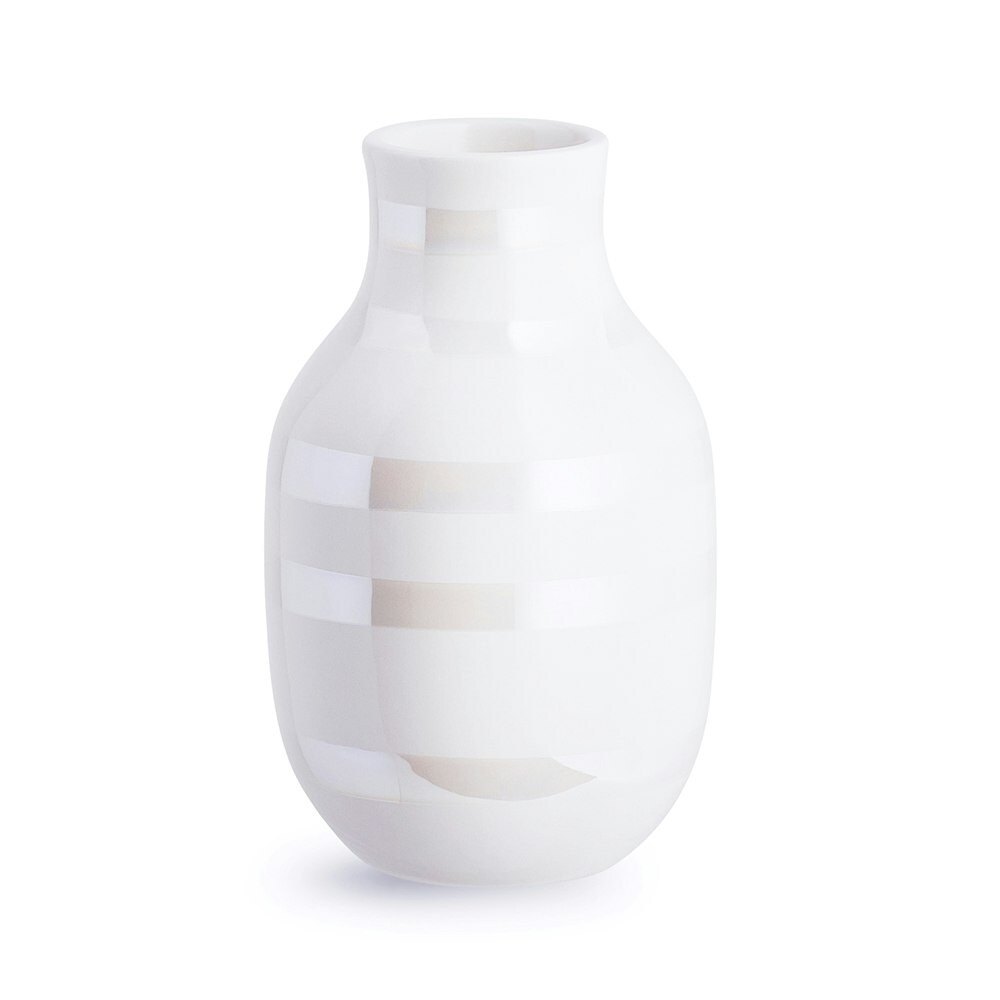 Kähler Omaggio Vas 12,5 Cm Pärlemor - Vaser Keramik Mother of Pearl - 691780