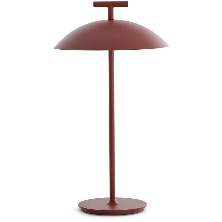 Geen-A Mini Bordslampa Portabel, Tegelröd