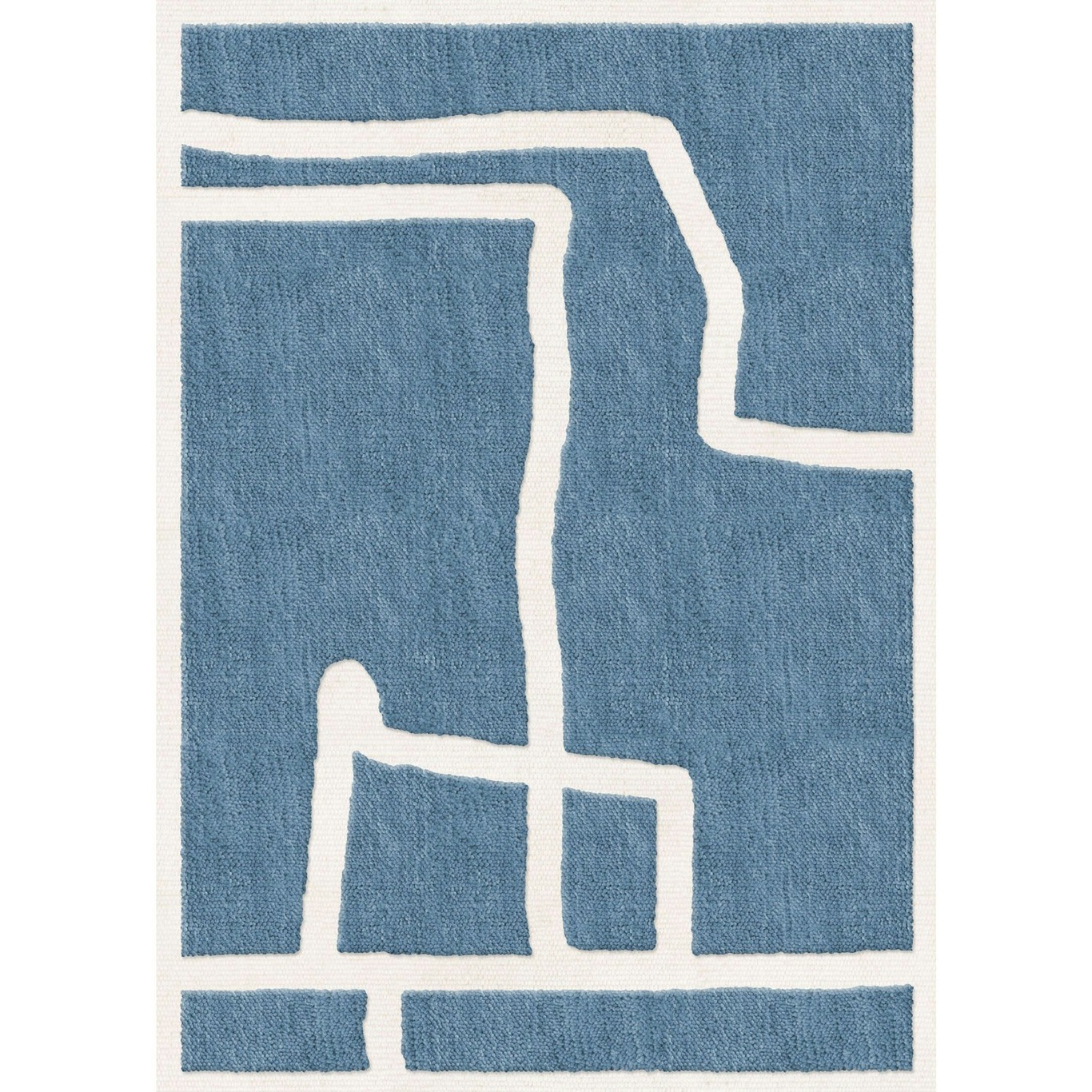 Gotland Klint Ullmatta Cornflower Blue, 180x270 cm