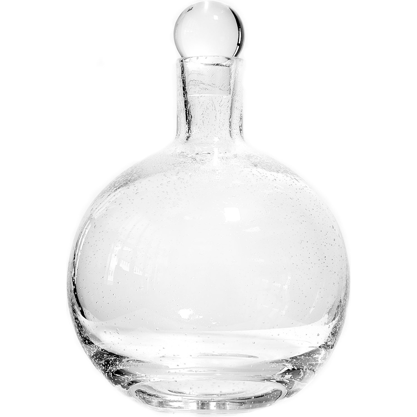 Bubble Glass round Karaff Ø18 cm
