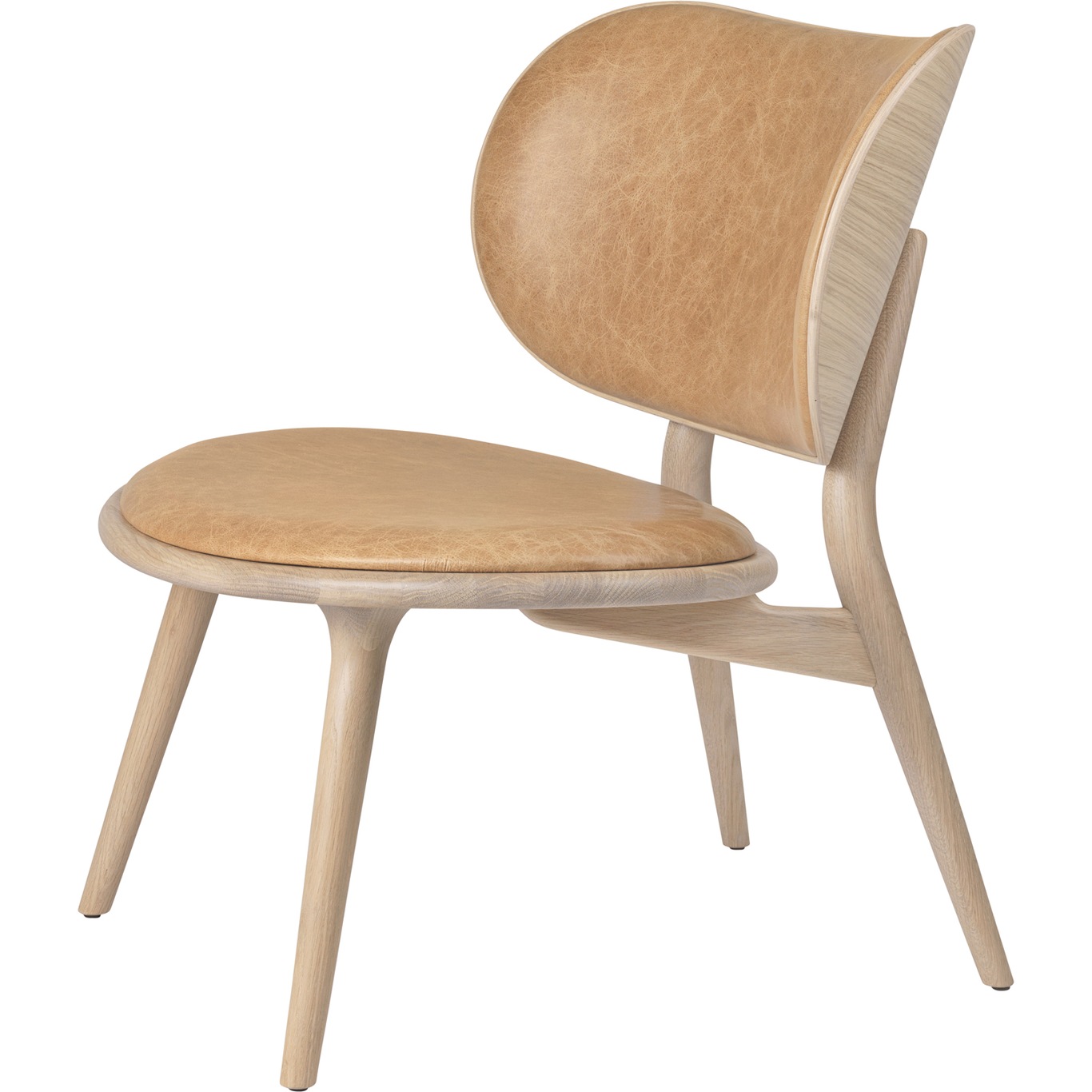 The Lounge Chair Loungestol, Mattlackad Ek
