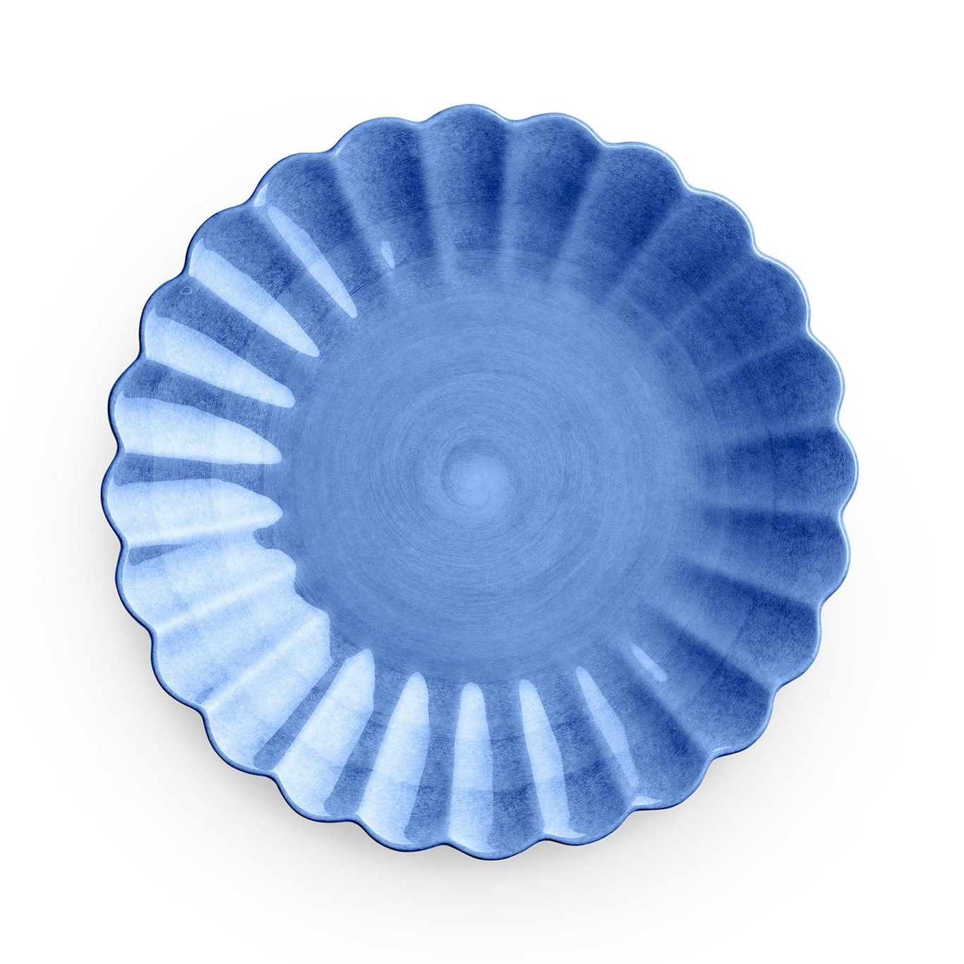 Oyster Tallrik, Ljusblå, 20 cm