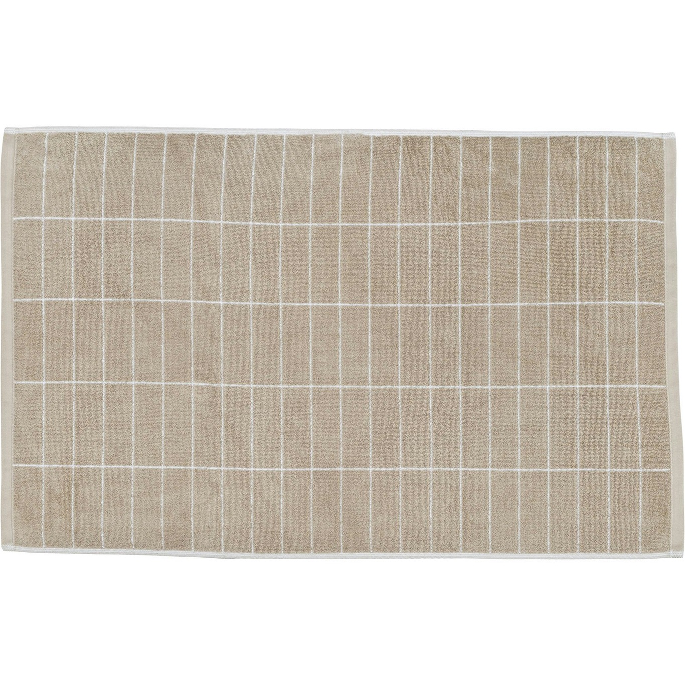 TILE STONE Badrumsmatta 50x80 cm, Off-white/Sand