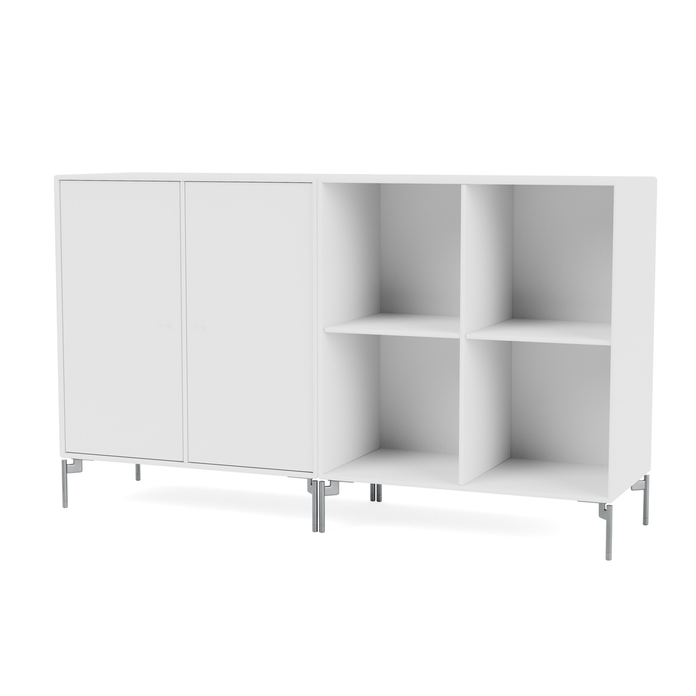Pair Sideboard, New White