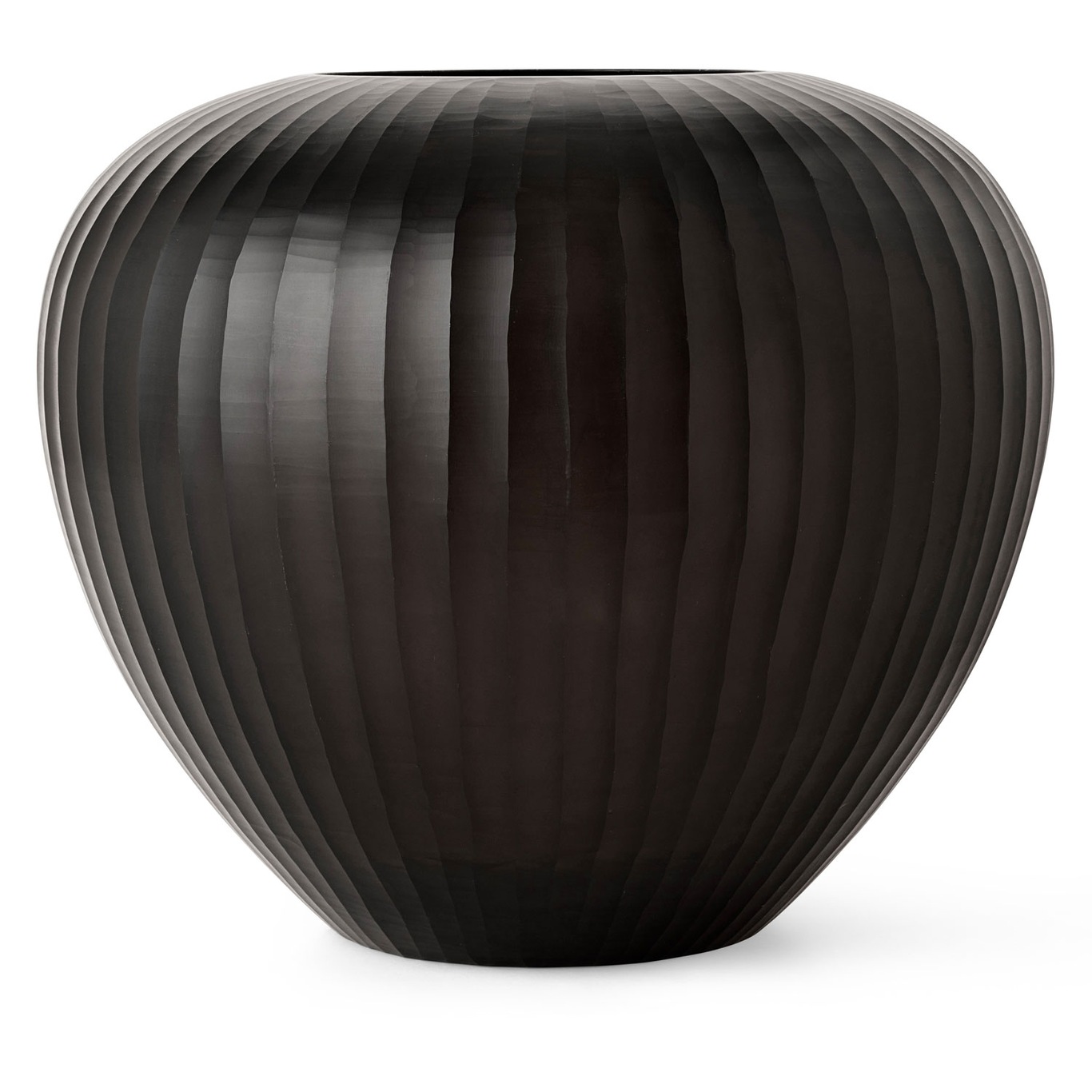 Organic Wide Vas Ø36 cm, Rök