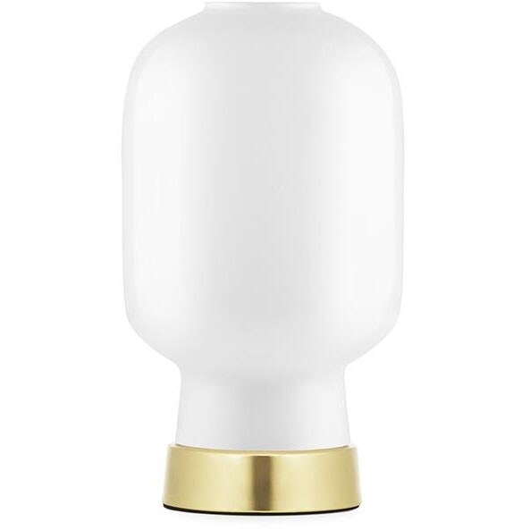 Normann Copenhagen Amp Bordslampa Vit / - Bordslampor Mässing Vit - 502169