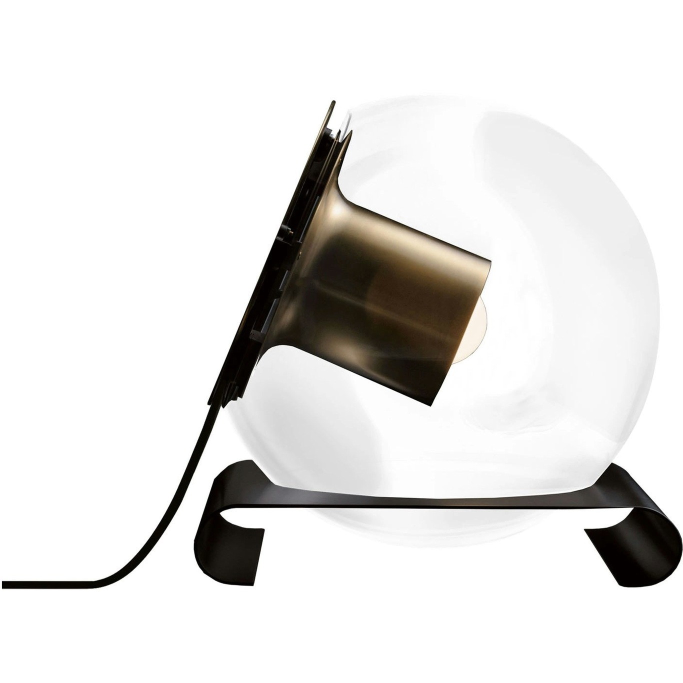 The Globe 228 Bordslampa, Satin Gold / Anodiserat Brons