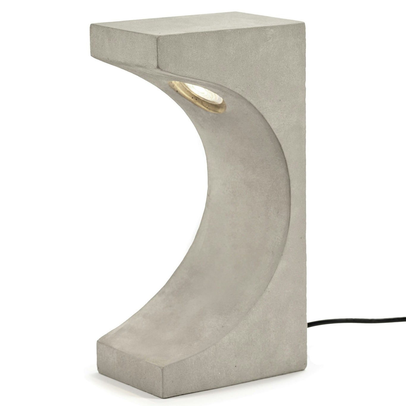 Tangent Concrete Bordslampa H33 cm, Beige