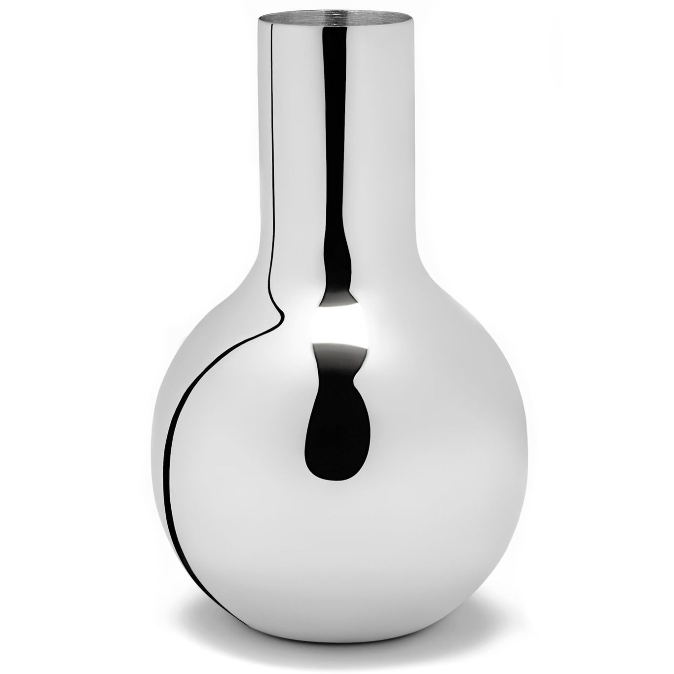 Boule Vas Silver, 14x23,5 cm