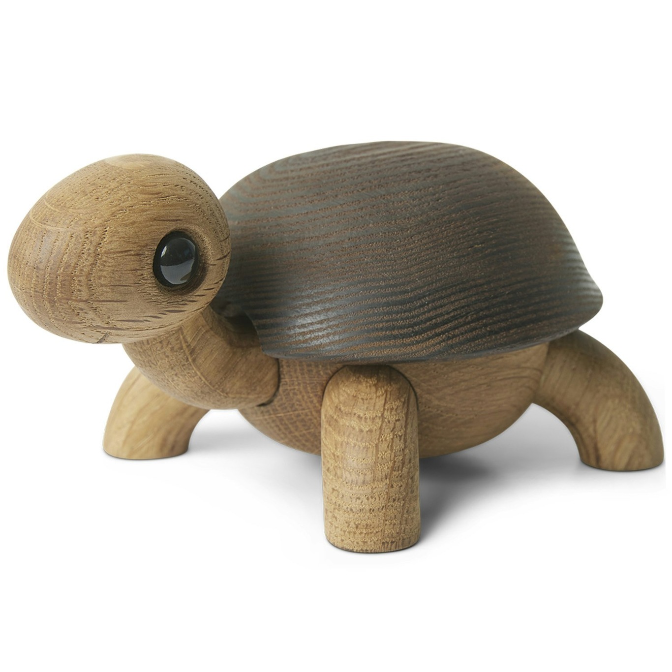Slowy Sköldpadda Träfigur, 7 cm