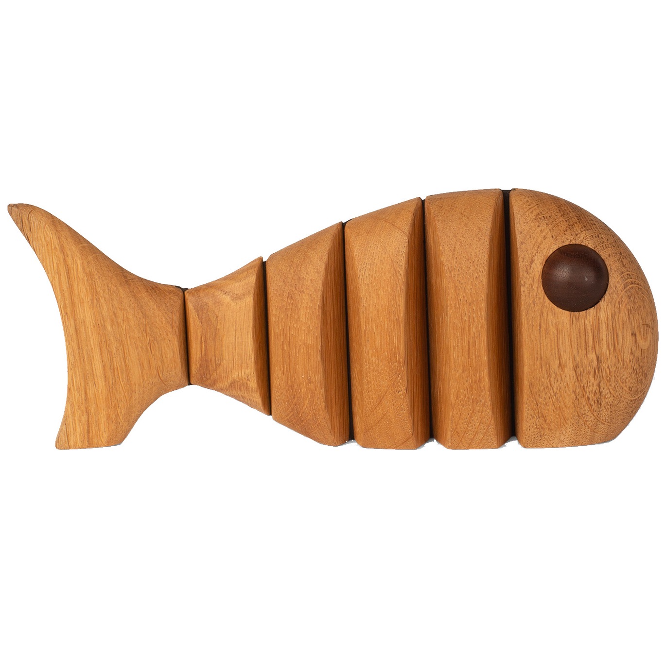 The Wood Fish Träfigur 22 cm