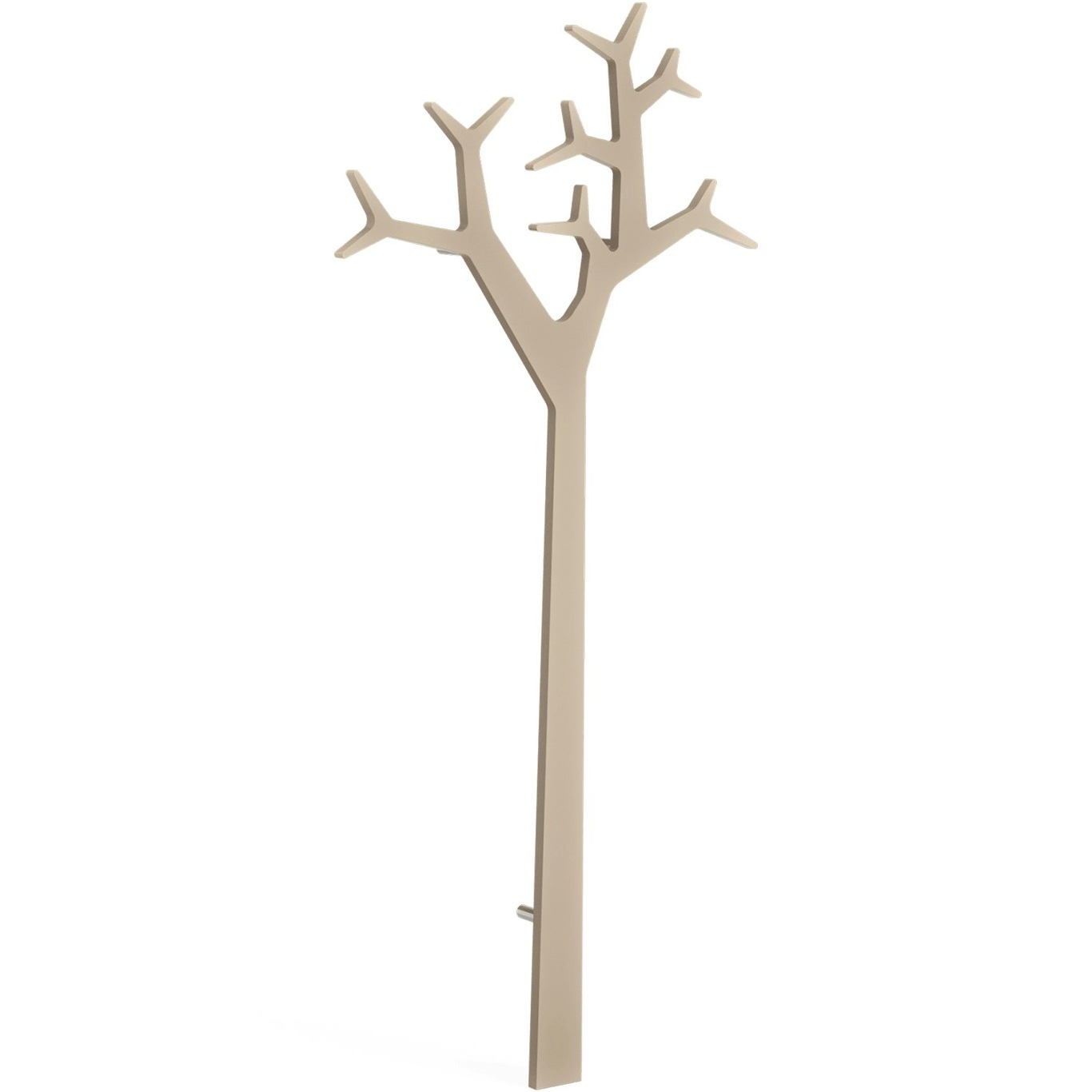 Tree Klädhängare Väggmonterad 194 cm, Nutmeg