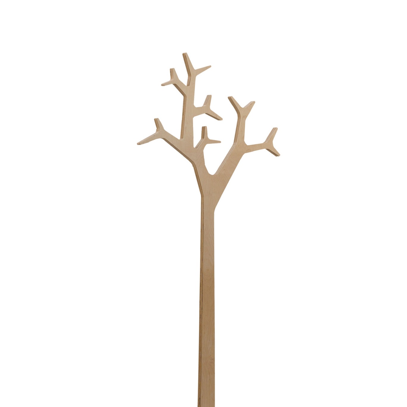Tree Klädhängare Väggmonterad 134 cm, Ek