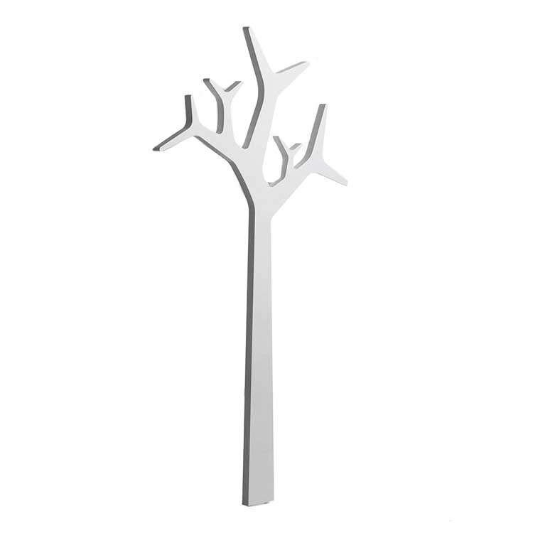 Tree Klädhängare Väggmonterad 134 cm, Vit