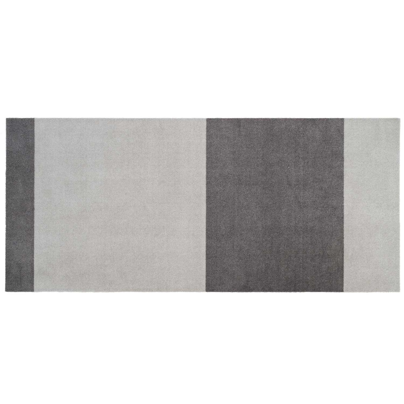 Stripes Matta Steel Grey / Ljusgrå, 90x200 cm