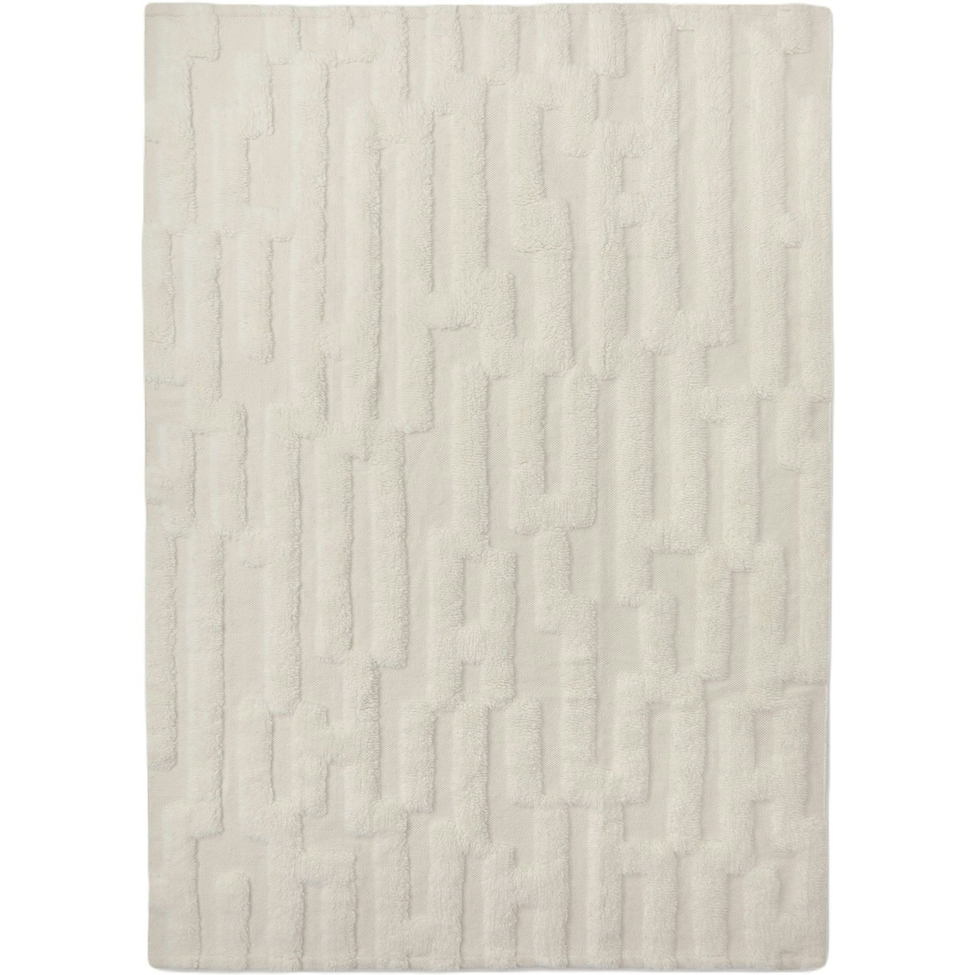 Bielke Ullmatta 160x230 cm, Off-white