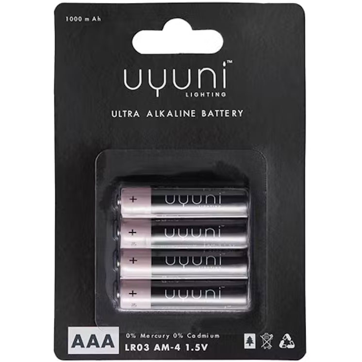AAA Batterier 4-pack