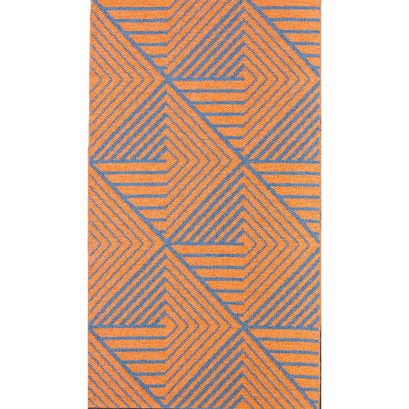 Stubbe Matta 70X250 cm, Orange/Denim