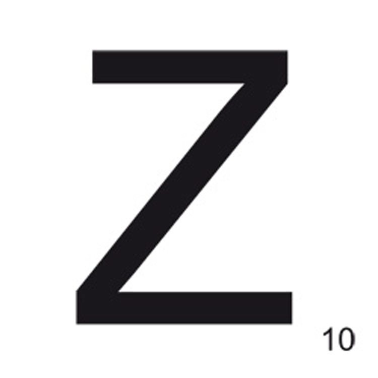 Letter Z Poster