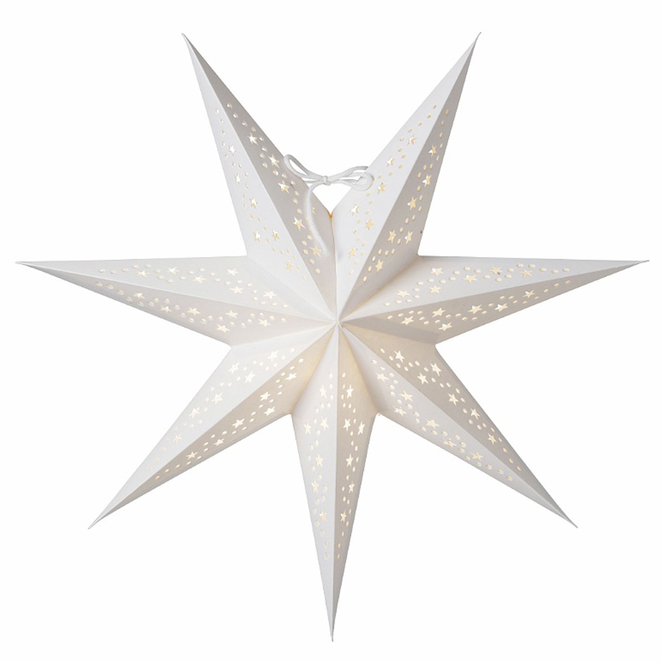 Vintergatan Julstjärna 44 cm, Vit